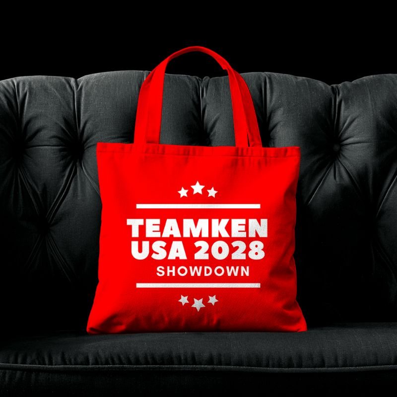 Team Ken Red Tote Bag