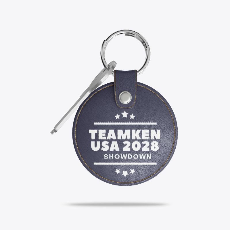 Team Ken Dark Blue Car Key