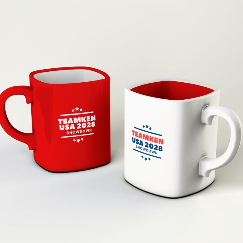 Team Ken Red/White Mug