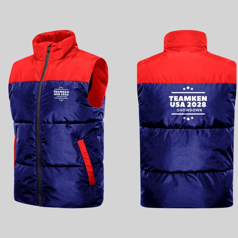 Team Ken Red Blue Winter Jacket