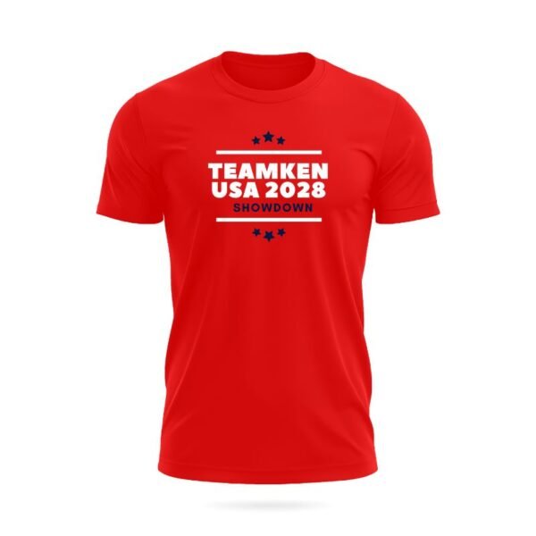 Team Ken Red T-shirt Main Logo