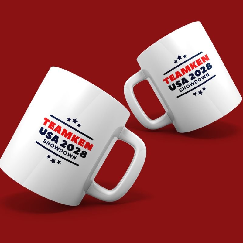 Team Ken White Pair Mug