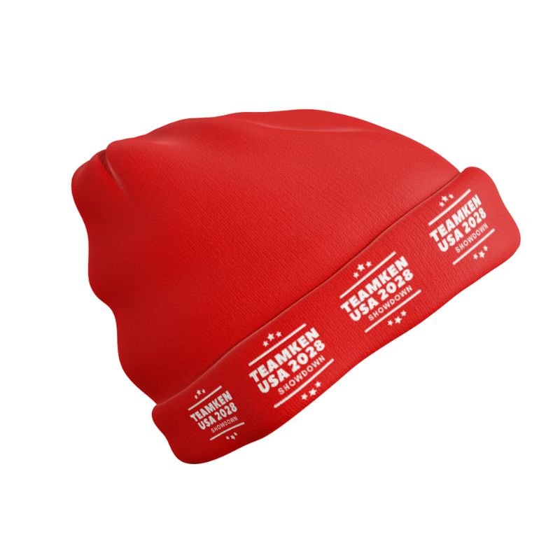 Team Ken Red Showdown Beanie