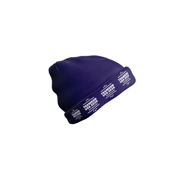 Team Ken Red Beanie Blue Main Logo
